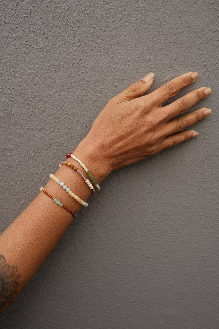 Breathe | Mindfulness Bracelet | Gemstone Intention Bracelet