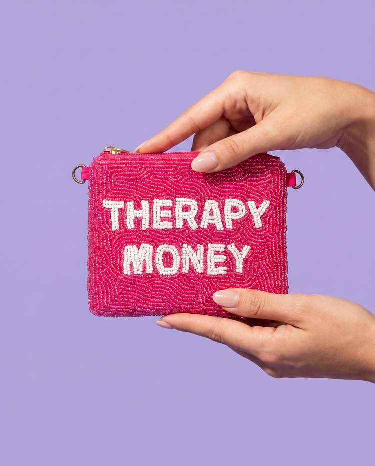 Hand-Beaded Coin Purse