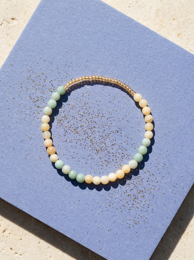 Breathe | Mindfulness Bracelet | Gemstone Intention Bracelet
