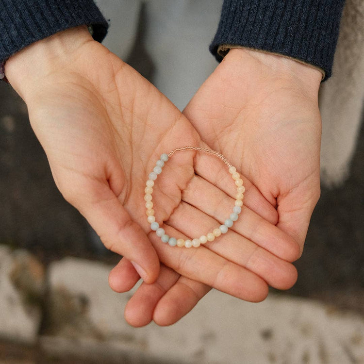 Breathe | Mindfulness Bracelet | Gemstone Intention Bracelet