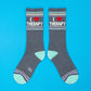 I ❤️ Therapy Gym Crew Socks