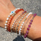 Healing Gemstone Stacking Bracelets