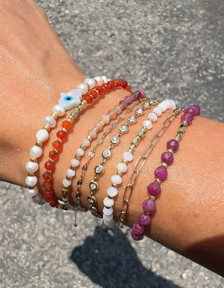Healing Gemstone Stacking Bracelets