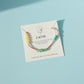 Calm | Mindfulness Bracelet | Gemstone Intention Bracelet: Brown