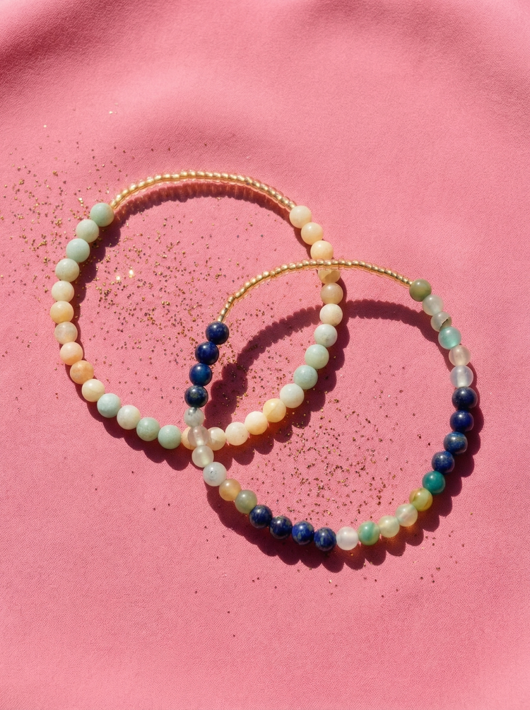Breathe | Mindfulness Bracelet | Gemstone Intention Bracelet