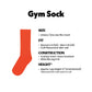 Love Love Love Vintage Rainbow Gym Crew Socks