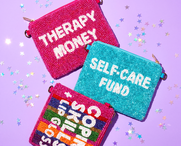 Hand-Beaded Coin Purse