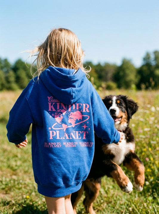 Kinder Planet Youth Hoodie